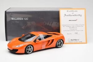McLaren MP4-12C Naranja AUTOart 1:18 76006 Metal - imagen 8 de 8