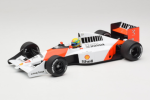 McLaren MP4/5B Honda #27 A. Senna Marlboro McLaren F1 World Champion 1990 Minichamps 1:18 540901827 Metal