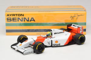 McLaren MP4/8 Ford #8 A. Senna Marlboro McLaren 1993 Minichamps 1:18 540931808 Metal - imagen 7 de 7