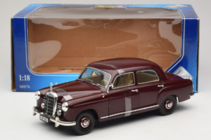 Mercedes 180 Ponton Rojo Oscuro Revell 1:18 08876 Metal - imagen 6 de 6