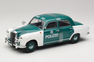 Mercedes 180 Ponton Polizei Revell 1:18 8863 Metal