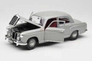Mercedes 180 W120 Ponton Graphite Grey Revell 1:18 08974 Metal - imagen 2 de 8