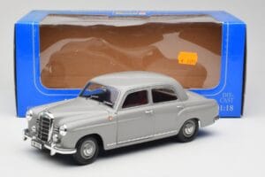 Mercedes 180 W120 Ponton Graphite Grey Revell 1:18 08974 Metal - imagen 8 de 8
