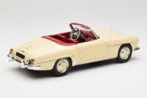 Mercedes 190 SL W121 Beige Minichamps 1:18 103037034 Metal - imagen 3 de 8