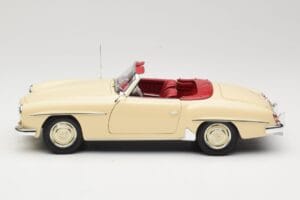 Mercedes 190 SL W121 Beige Minichamps 1:18 103037034 Metal - imagen 4 de 8