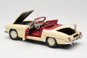 Mercedes 190 SL W121 Beige Minichamps 1:18 103037034 Metal - imagen 5 de 8