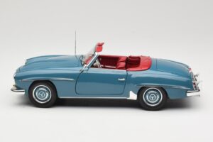 Mercedes 190 SL W121 Azul Minichamps 1:18 103037033 Metal - imagen 4 de 8