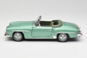Mercedes 190 SL W121 Verde Claro Metálico Norev 1:18 183401 Metal - imagen 5 de 9