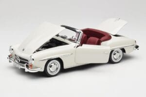 Mercedes 190 SL W121 Gris Claro Norev 1:18 B66040710 Metal - imagen 2 de 10