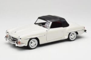 Mercedes 190 SL W121 Gris Claro Norev 1:18 B66040710 Metal - imagen 3 de 10