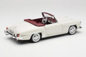 Mercedes 190 SL W121 Gris Claro Norev 1:18 B66040710 Metal - imagen 4 de 10