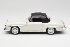 Mercedes 190 SL W121 Gris Claro Norev 1:18 B66040710 Metal - imagen 5 de 10