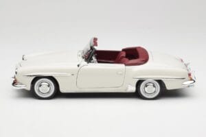Mercedes 190 SL W121 Gris Claro Norev 1:18 B66040710 Metal - imagen 6 de 10