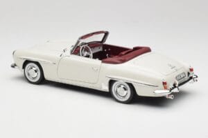 Mercedes 190 SL W121 Gris Claro Norev 1:18 B66040710 Metal - imagen 9 de 10