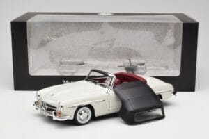 Mercedes 190 SL W121 Gris Claro Norev 1:18 B66040710 Metal - imagen 10 de 10