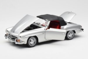 Mercedes 190 SL W121 Plata Norev 1:18 B660640604 Metal - imagen 2 de 8
