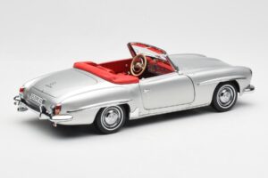 Mercedes 190 SL W121 Plata Norev 1:18 B660640604 Metal - imagen 3 de 8