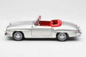 Mercedes 190 SL W121 Plata Norev 1:18 B660640604 Metal - imagen 4 de 8