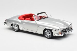 Mercedes 190 SL W121 Plata Norev 1:18 B660640604 Metal - imagen 6 de 8