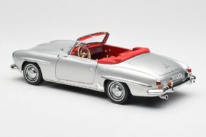 Mercedes 190 SL W121 Plata Norev 1:18 B660640604 Metal - imagen 7 de 8