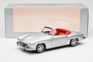Mercedes 190 SL W121 Plata Norev 1:18 B660640604 Metal - imagen 8 de 8