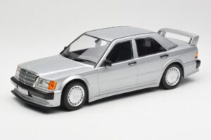 Mercedes 190E 2.5-16 EVO 1 W201 Plata Minichamps 1:18 155036001 Metal