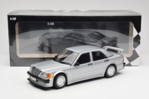 Mercedes 190E 2.5-16 EVO 1 W201 Plata Minichamps 1:18 155036001 Metal - imagen 6 de 6