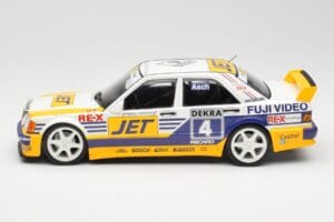 Mercedes 190E 2.5-16 EVO 1 W201 Team MS-Jet #4 R. Asch DTM 1989 Minichamps 1:18 155893604 Metal - imagen 3 de 6