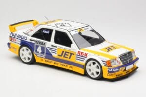 Mercedes 190E 2.5-16 EVO 1 W201 Team MS-Jet #4 R. Asch DTM 1989 Minichamps 1:18 155893604 Metal - imagen 4 de 6
