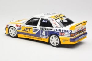 Mercedes 190E 2.5-16 EVO 1 W201 Team MS-Jet #4 R. Asch DTM 1989 Minichamps 1:18 155893604 Metal - imagen 5 de 6