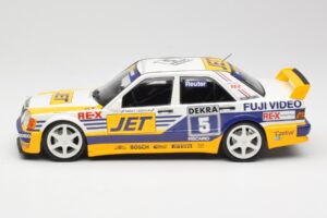 Mercedes 190E 2.5-16 EVO 1 W201 Team MS-Jet #5 M. Reuter DTM 1989 Minichamps 1:18 155893605 Metal - imagen 3 de 6