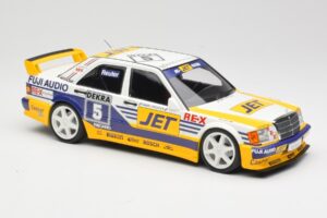 Mercedes 190E 2.5-16 EVO 1 W201 Team MS-Jet #5 M. Reuter DTM 1989 Minichamps 1:18 155893605 Metal - imagen 4 de 6