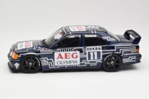 Mercedes 190E 2.5-16 EVO 1 W201 Team Snobeck #11 D. Snobeck DTM 1989 Minichamps 1:18 155893611 Metal - imagen 3 de 6