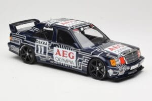Mercedes 190E 2.5-16 EVO 1 W201 Team Snobeck #11 D. Snobeck DTM 1989 Minichamps 1:18 155893611 Metal - imagen 4 de 6