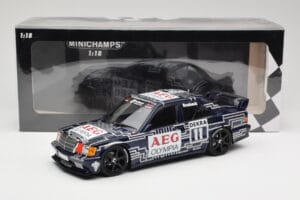Mercedes 190E 2.5-16 EVO 1 W201 Team Snobeck #11 D. Snobeck DTM 1989 Minichamps 1:18 155893611 Metal - imagen 6 de 6