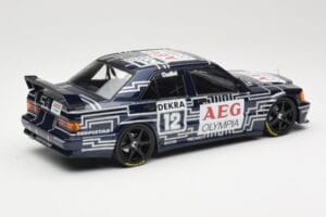 Mercedes 190E 2.5-16 EVO 1 W201 Team Snobeck #12 A. Cudini DTM 1989 Minichamps 1:18 155893612 Metal - imagen 2 de 6