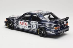 Mercedes 190E 2.5-16 EVO 1 W201 Team Snobeck #12 A. Cudini DTM 1989 Minichamps 1:18 155893612 Metal - imagen 5 de 6