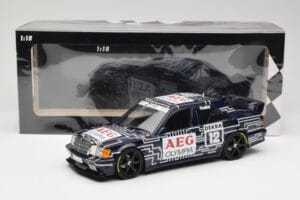Mercedes 190E 2.5-16 EVO 1 W201 Team Snobeck #12 A. Cudini DTM 1989 Minichamps 1:18 155893612 Metal - imagen 6 de 6