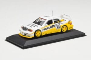 Mercedes 190E 2.5-16 Evo 2 W201 #22 MS Kärcher Schmickler DTM 1990 Minichamps 1:43 13120 Metal - imagen 2 de 4