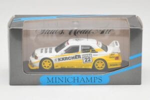 Mercedes 190E 2.5-16 Evo 2 W201 #22 MS Kärcher Schmickler DTM 1990 Minichamps 1:43 13120 Metal - imagen 4 de 4