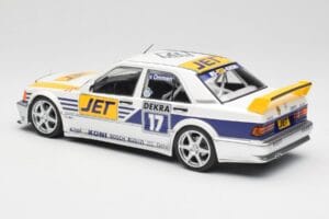 Mercedes 190E 2.5-16 EVO I W201 #17 Team MS-Jet J. van Ommen DTM 1990 Minichamps 1:18 155903617 Metal - imagen 4 de 6