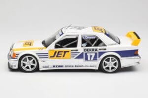 Mercedes 190E 2.5-16 EVO I W201 #17 Team MS-Jet J. van Ommen DTM 1990 Minichamps 1:18 155903617 Metal - imagen 5 de 6