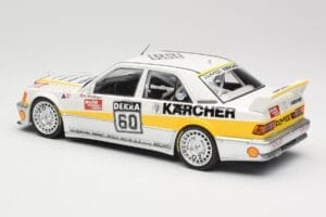 Mercedes 190E 2.5-16 EVO I W201 #60 Team AMG Mercedes K. Wendlinger DTM 1990 Minichamps 1:18 155903660 Metal - imagen 4 de 6
