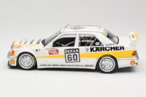 Mercedes 190E 2.5-16 EVO I W201 #60 Team AMG Mercedes K. Wendlinger DTM 1990 Minichamps 1:18 155903660 Metal - imagen 5 de 6