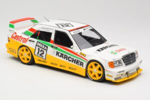 Mercedes 190E 2.5-16 EVO II W201 #12 Team Mass Schons J. van Ommen DTM 1992 Minichamps 1:18 155923612 Metal - imagen 2 de 6