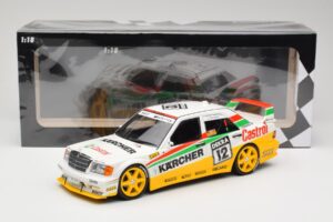 Mercedes 190E 2.5-16 EVO II W201 #12 Team Mass Schons J. van Ommen DTM 1992 Minichamps 1:18 155923612 Metal - imagen 6 de 6