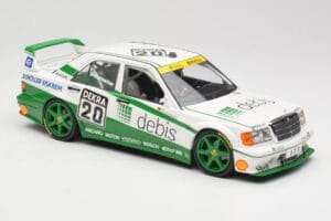 Mercedes 190E 2.5-16 EVO II W201 #20 Team Zakspeed M. Schumacher DTM 1991 Minichamps 1:18 155913620 Metal - imagen 2 de 6