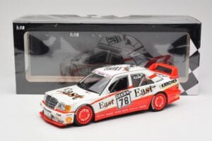 Mercedes 190E 2.5-16 EVO II W201 #78 Team AMG E. Lohr DTM 1991 Minichamps 1:18 155913678 Metal - imagen 6 de 6