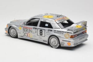 Mercedes 190E 2.5-16 EVO II W201 #8 Zung Fu E. Lohr Guia Race Macau 1992 Minichamps 1:18 155923608 Metal - imagen 4 de 6