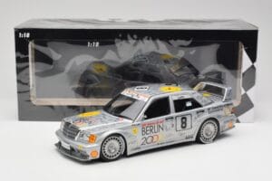 Mercedes 190E 2.5-16 EVO II W201 #8 Zung Fu E. Lohr Guia Race Macau 1992 Minichamps 1:18 155923608 Metal - imagen 6 de 6